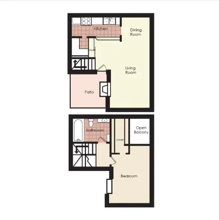 Maverick Oak Lawn Dallas floorplan 4