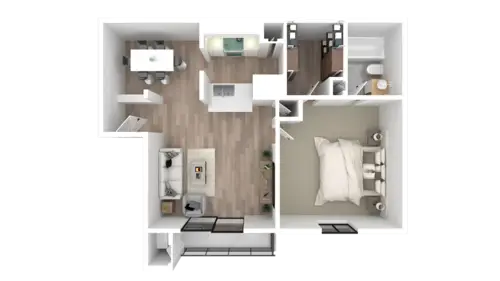 Meadow Park Apartments FloorPlan 2