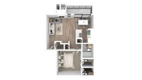 Meadow Park Apartments FloorPlan 3