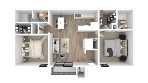 Meadow Park Apartments FloorPlan 5