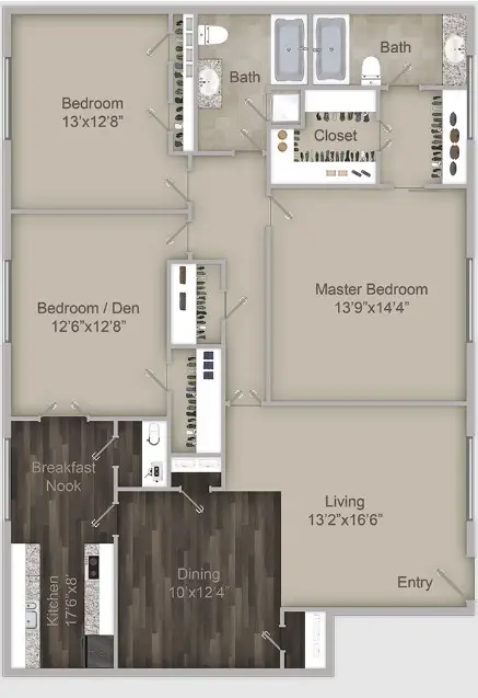 Meadowstone Place Senior Living Dallas floorplan 6