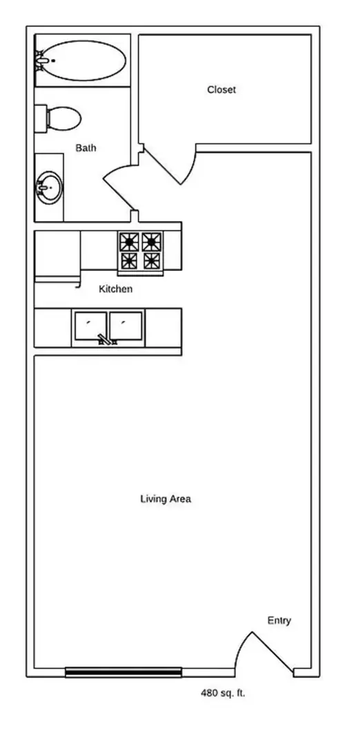 Melody Parc Residences FloorPlan 1