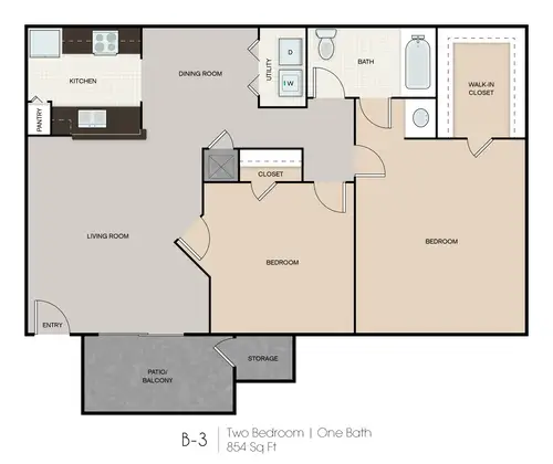 Mosaic Apartments FloorPlan 8