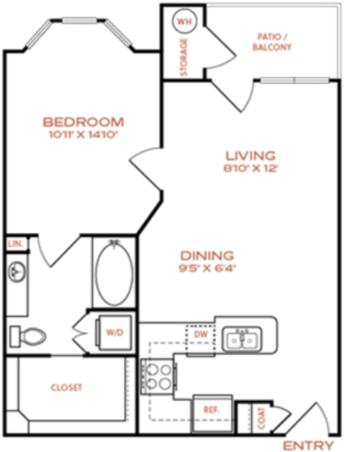 NEO at Midtown Floorplan 1