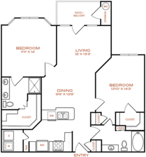 NEO at Midtown Floorplan 11