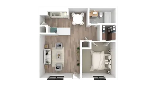 Newport Oaks Apartments FloorPlan 2