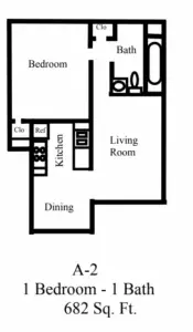 Northaven Park Apartments Floorplan 3