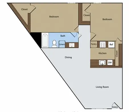 Oaks of Charleston floor plan 2