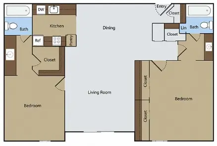 Oaks of Charleston floor plan 3.