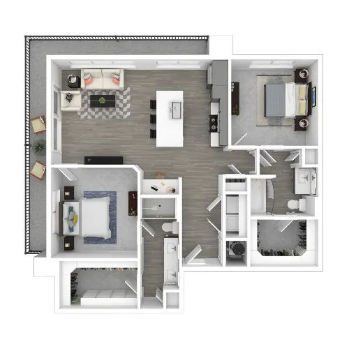 One90 Frankford Floorplan 5