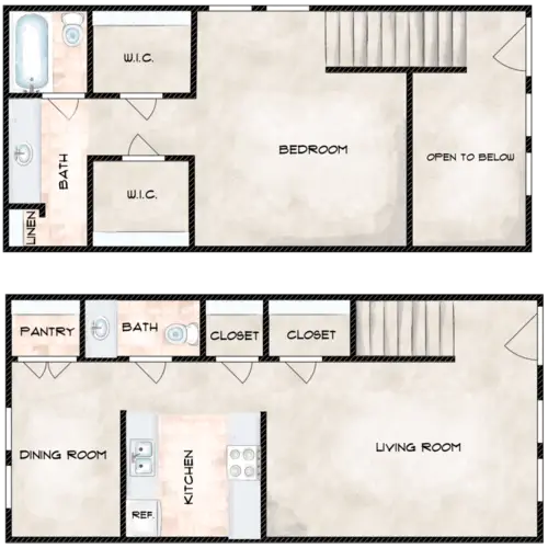 Oyster Creek Apartments FloorPlan 3