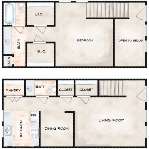 Oyster Creek Apartments FloorPlan 4