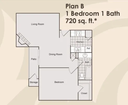 Pagewood Place Apartments Houston Floor Plan 3