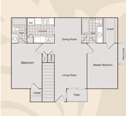 Pagewood Place Apartments Houston Floor Plan 6