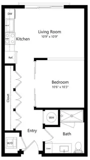 Parc at White Rock Floorplan 1