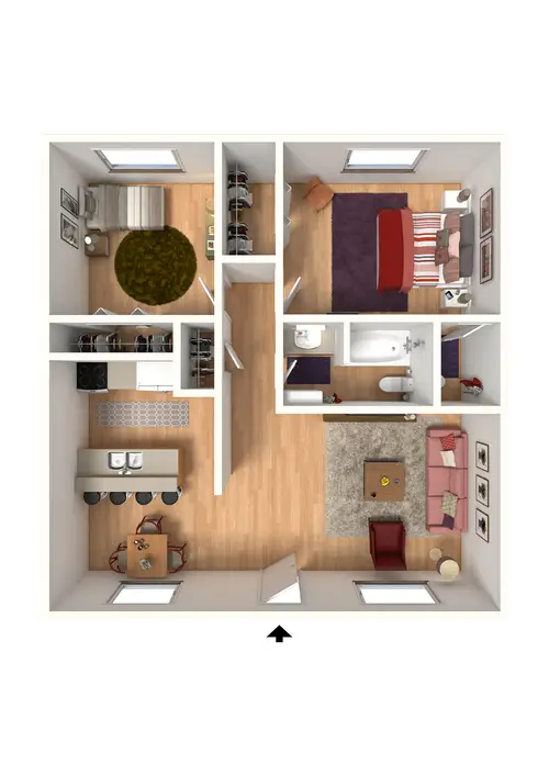 Park Creek Manor FloorPlan 04