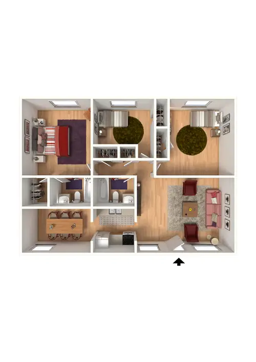 Park Creek Manor FloorPlan 05