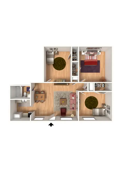 Park Creek Manor FloorPlan 07