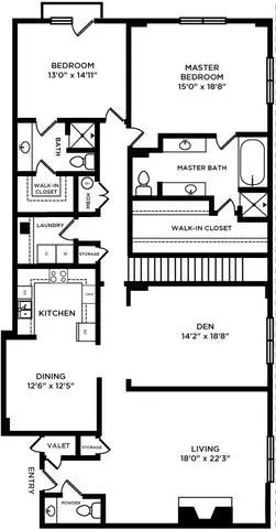 Park Hollow Luxury Residences Dallas Floor Plan 6