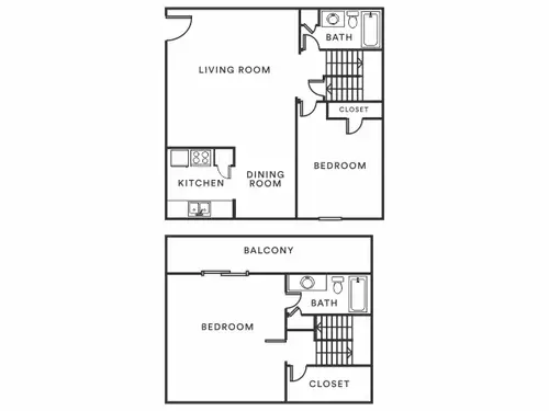 Parkgreen on Gessner Apartments FloorPlan 6