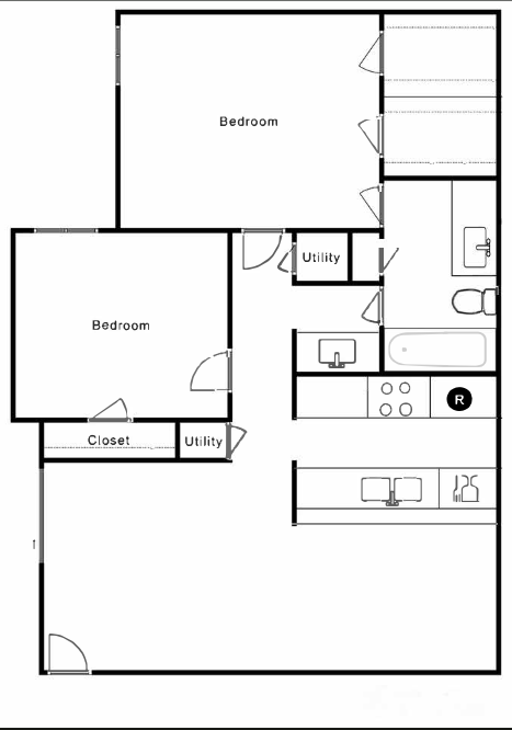 Parkwood Apartments Floorplan 2