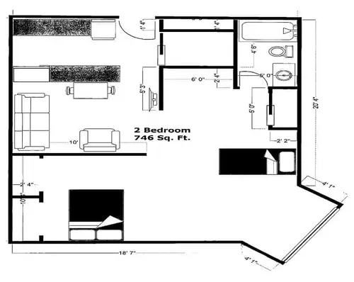 Pasadena Interfaith Manor FloorPlan 3