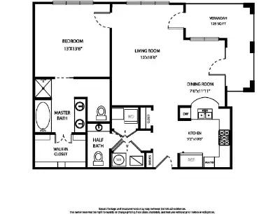 Paseo Apartments Knox Dallas floor plan 6