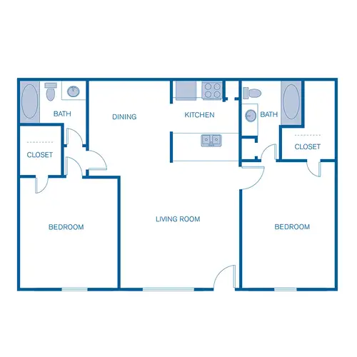 Pavilion Place Apartments FloorPlan 5