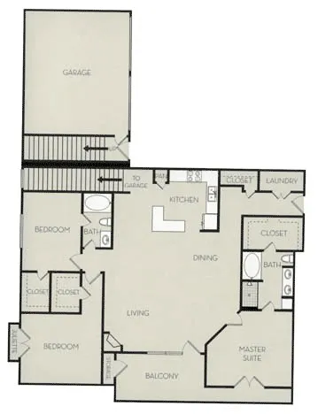 Pavilion Townplace Apartments Dallas Floor Plan 17