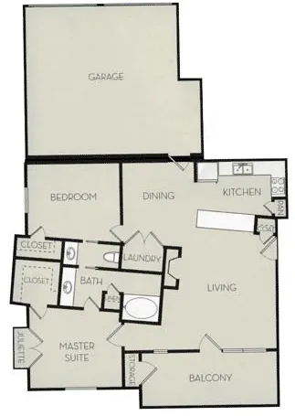 Pavilion Townplace Apartments Dallas Floor Plan 8