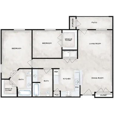 Pearland Senior Village Floorplan 2