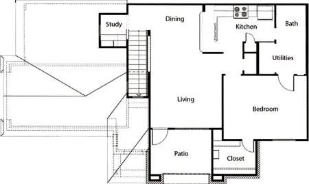 Peninsula Park floor plan 2