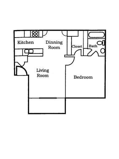 Pier Club Apartments Houston Floor Plan 2