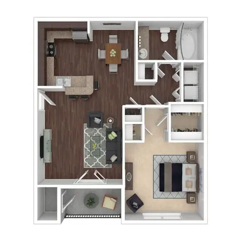 Plaza at San Jacinto FloorPlan 01