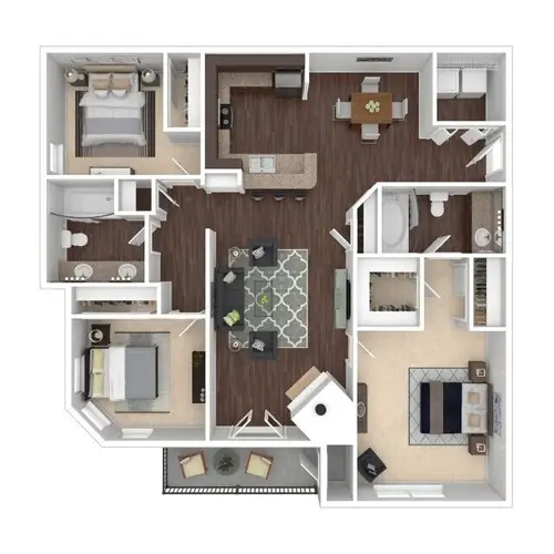 Plaza at San Jacinto FloorPlan 06