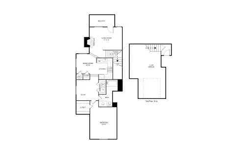 Premier at Prestonwood Floorplan 2