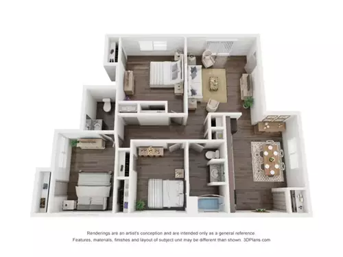 Red Pines Apartments Floorplan 2