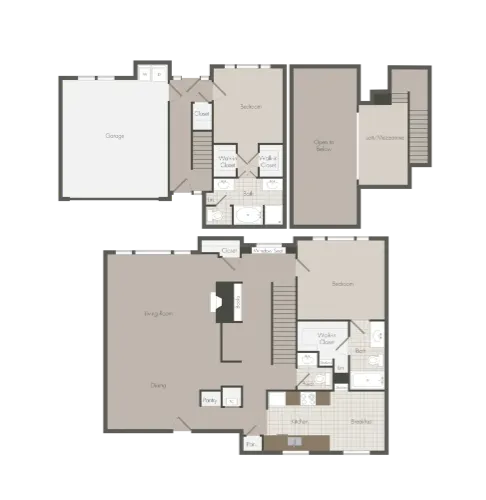 Renaissance At Preston Hollow Dallas Apartment Floor Plan 14