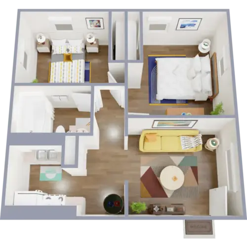 Renwick Apartments FloorPlan 2