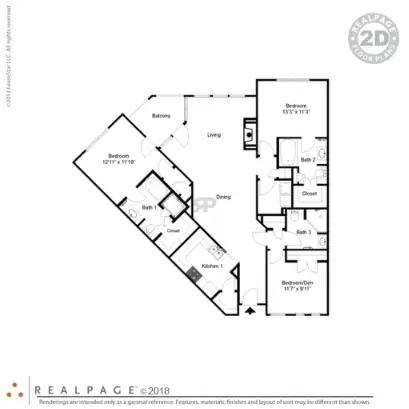 Reserve at White Rock floor plan 1