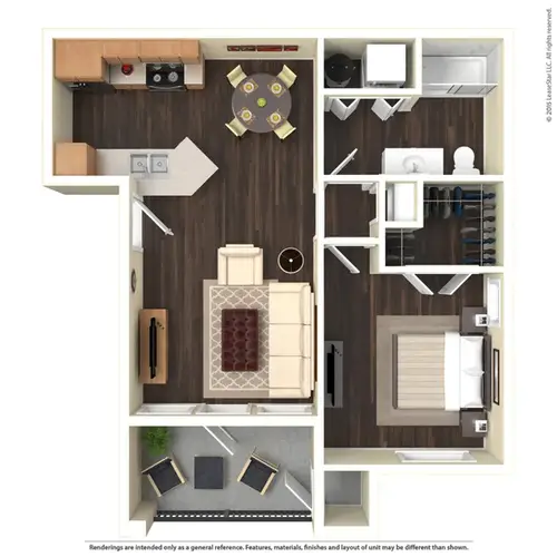 Residence at Lake Jackson FloorPlan 1