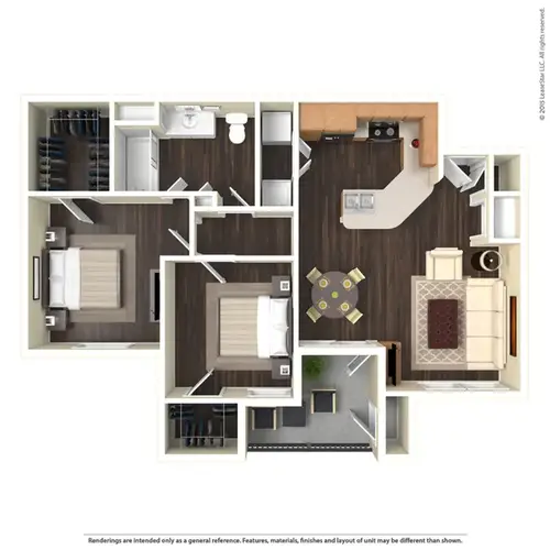 Residence at Lake Jackson FloorPlan 3