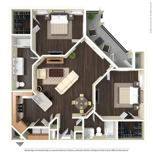 Residence at Lake Jackson FloorPlan 5