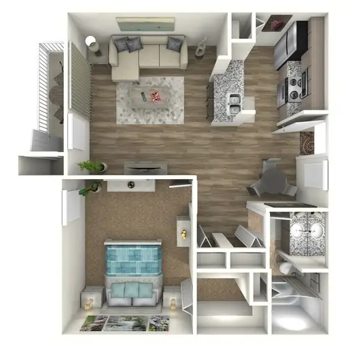 Residence at West Beach FloorPlan 2