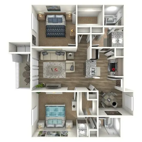 Residence at West Beach FloorPlan 5