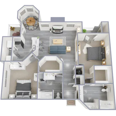 Residence at Westchase Floorplan 6