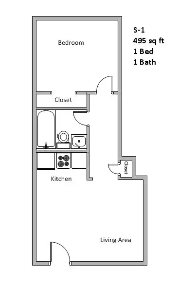 Royal Park Apartments Floorplan 3