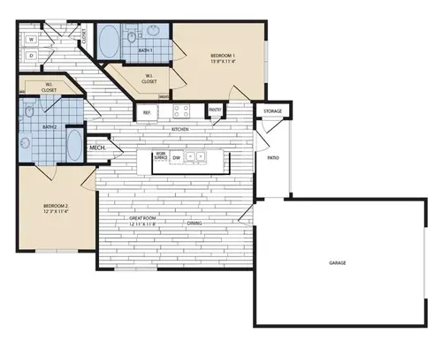 Royal Sienna Apartments FloorPlan 11