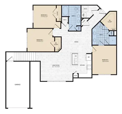 Royal Sienna Apartments FloorPlan 19