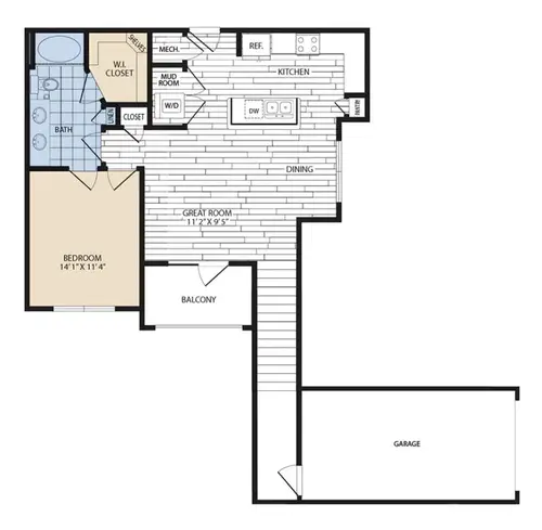 Royal Sienna Apartments FloorPlan 8